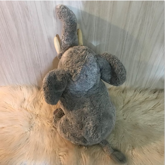Vintage FAO Schwartz Fifth Avenue Plush large Elephant soft - Picture 8 of 8